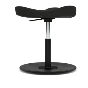 Silla move negra tapizado negro