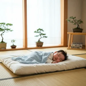 Futón Japonés bebe